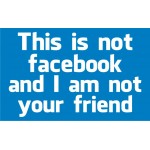 This is Not Facebook